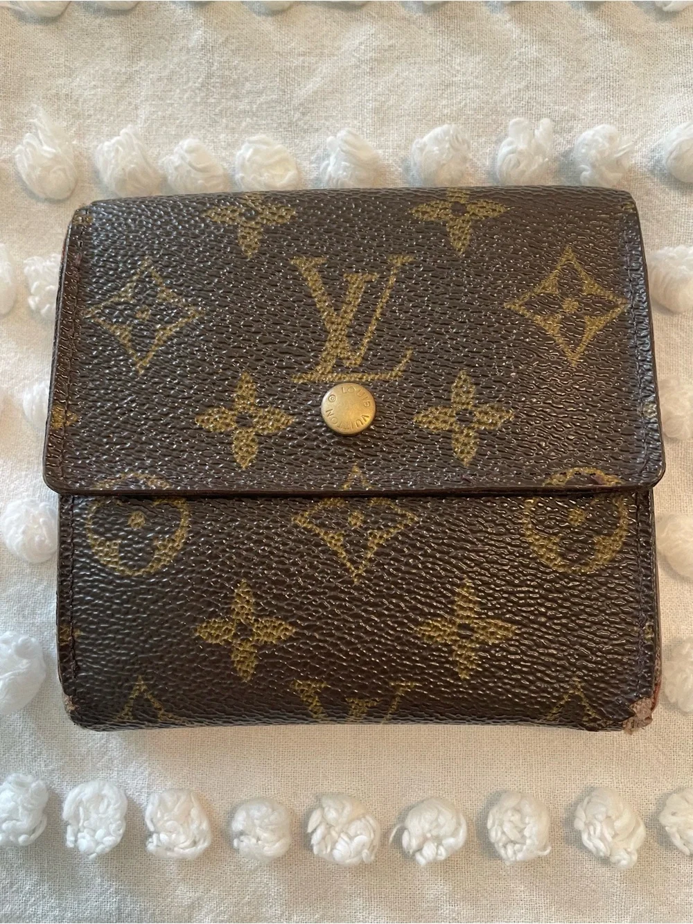 Louis Vuitton Monogram Vintage Compact Wallet